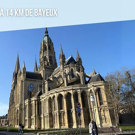 別荘 Les Continents Maison Spacieuse 4 Belles Parking Privatif Terrasse A 5 Mn A Pied Tous Commerces Et 20 Mn Omaha Et A 15 Mn De Bayeux