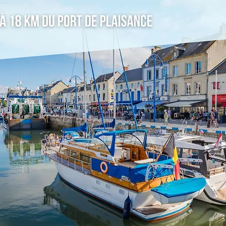 Les Continents Maison Spacieuse 4 Belles Parking Privatif Terrasse A 5 Mn A Pied Tous Commerces Et 20 Mn Omaha Et A 15 Mn De Bayeux 別荘 *